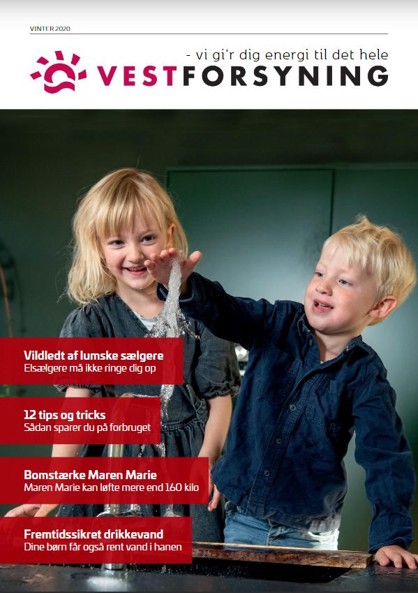 Forside af kundemagasinet vinter 2020